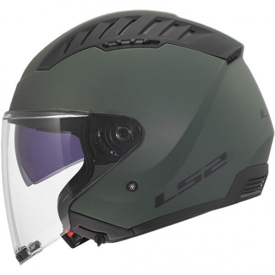 ΚΡΑΝΟΣ JET LS2 OF600 COPTER II SOLID MILITARY GREEN