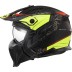 ΚΡΑΝΟΣ JET LS2 OF606 DRIFTER DEVOR M BLACK H‑V YELLOW