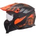 ΚΡΑΝΟΣ JET LS2 OF606 DRIFTER GAS GREY ORANGE