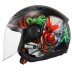 HELMET JET LS2 OF616 AIRFLOW II HAPPY DREAMS