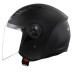 HELMET JET LS2 OF616 AIRFLOW II SOLID MATT BLACK