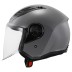 HELMET JET LS2 OF616 AIRFLOW II SOLID NARDO GREY