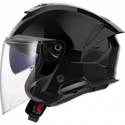 ΚΡΑΝΟΣ JET LS2 OF618 VERSO II SOLID GLOSS BLACK