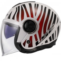 ΚΡΑΝΟΣ JET LS2 OF620 CLASSY COOL WHITE WINEBERRY