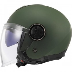 ΚΡΑΝΟΣ JET LS2 OF620 CLASSY SOLID MATT MILITARY GREEN