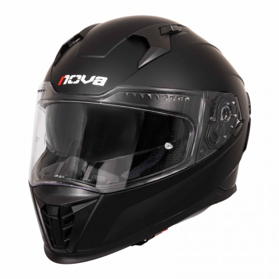 ΚΡΑΝΟΣ FULL FACE NOVA FF340 VORTEX SOLID MATT BLACK