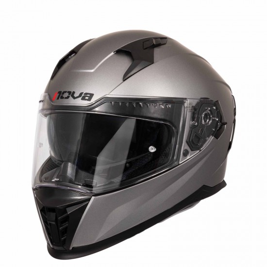 ΚΡΑΝΟΣ FULL FACE NOVA FF340 VORTEX SOLID MATT TITANIUM