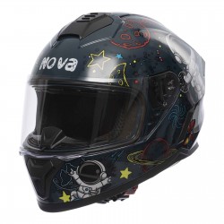 ΚΡΑΝΟΣ ΠΑΙΔΙΚΟ NOVA FF802 SPEEDSTER SPACEBOY GLOSS BLUE BLACK