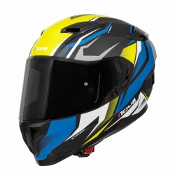ΚΡΑΝΟΣ FULL FACE NOVA FF938 ROADRIDER STAMINA MATT BLUE HV YELLOW