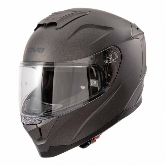 ΚΡΑΝΟΣ FULL FACE NOVA FF956 URBAN MASTER SOLID MATT TITANIUM