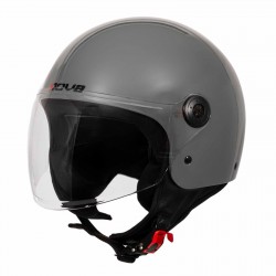 ΚΡΑΝΟΣ JET NOVA OF229V GUARD WITH VISOR SOLID NARDO GREY